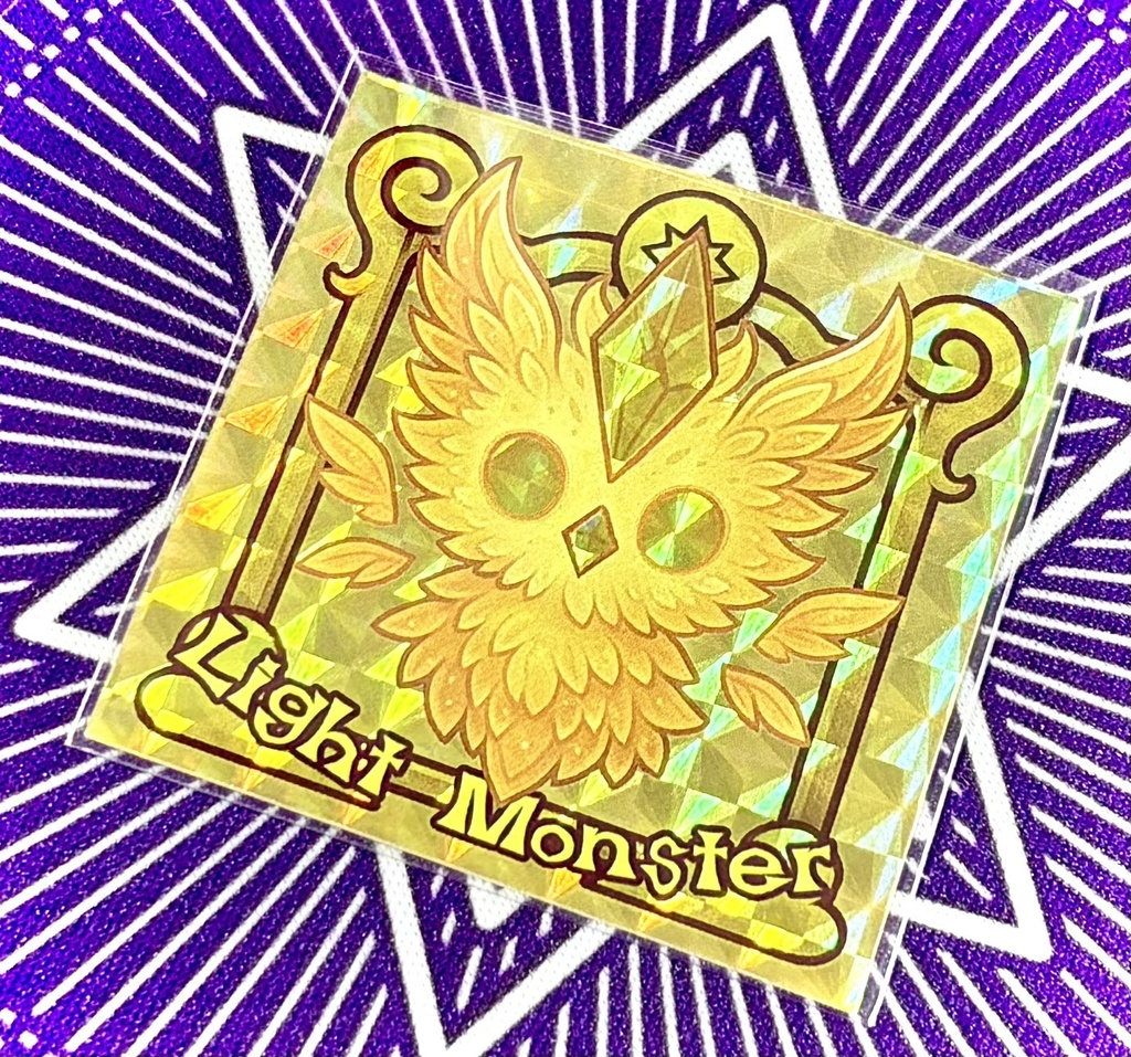 Light Monster《ハンターVS不思議シール》NO.15