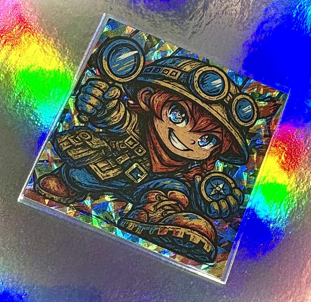 SP. 01  MYSTERY HUNTER シール