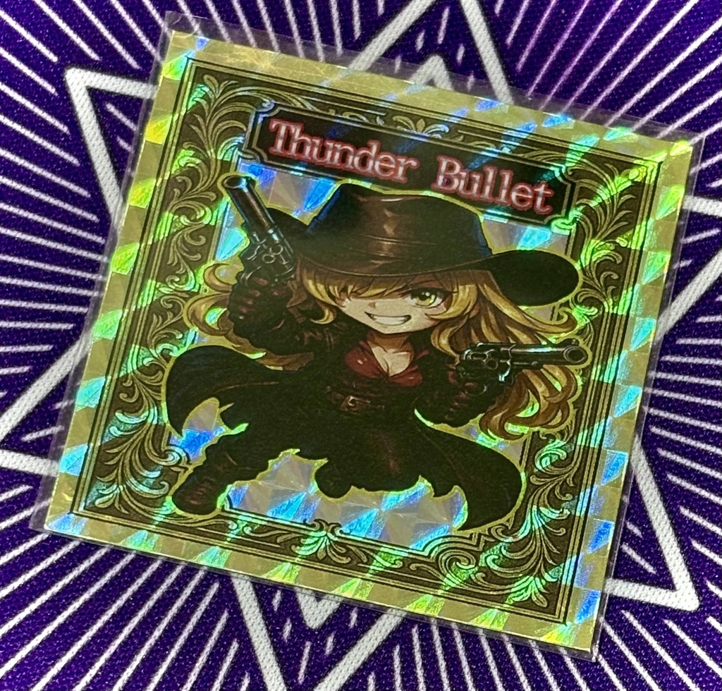 Thunder Bullet《ハンターVS不思議シール》NO.26