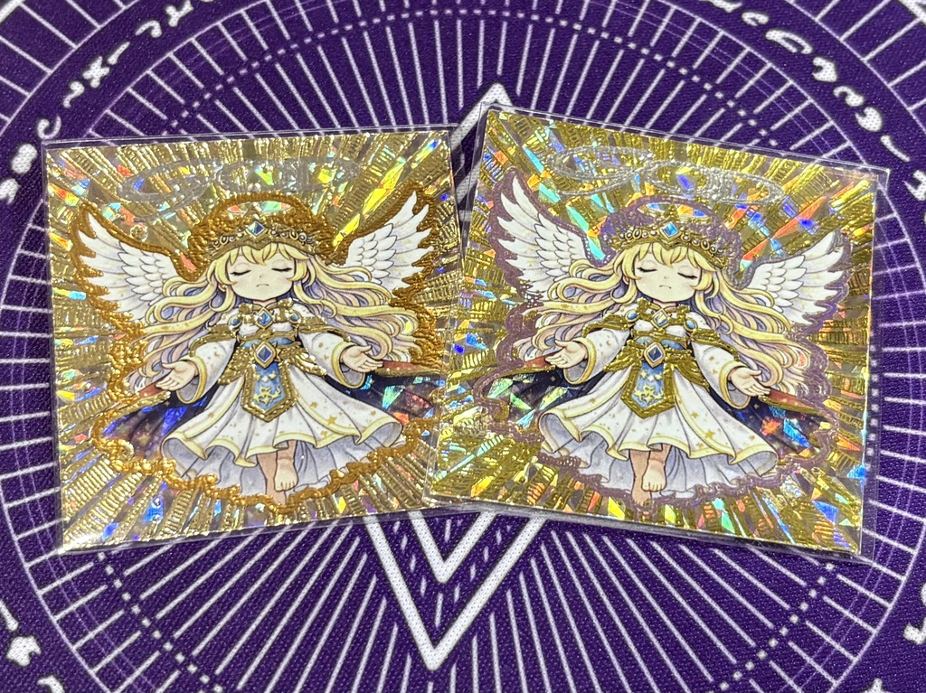 ⭐︎箔押しver⭐︎GOD《ハンターVS不思議シール》NO.50