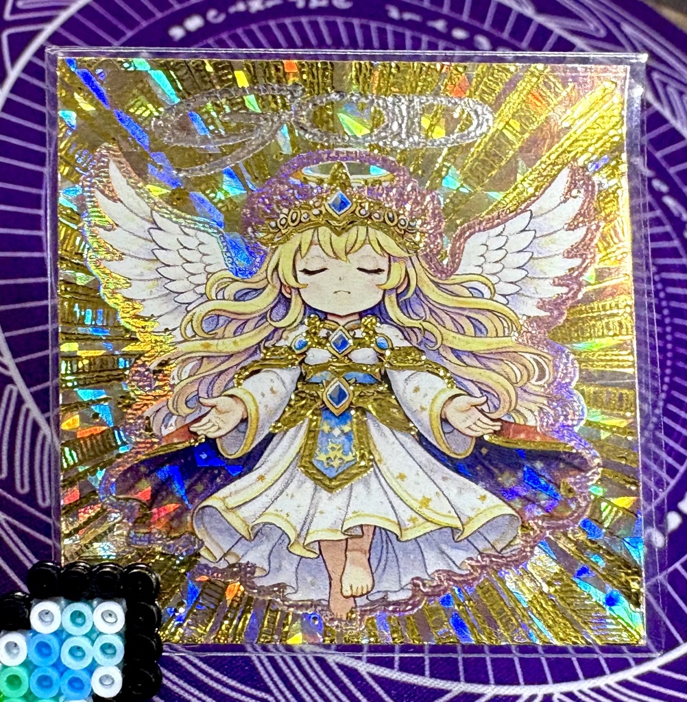 ⭐︎箔押しver⭐︎GOD《ハンターVS不思議シール》NO.50