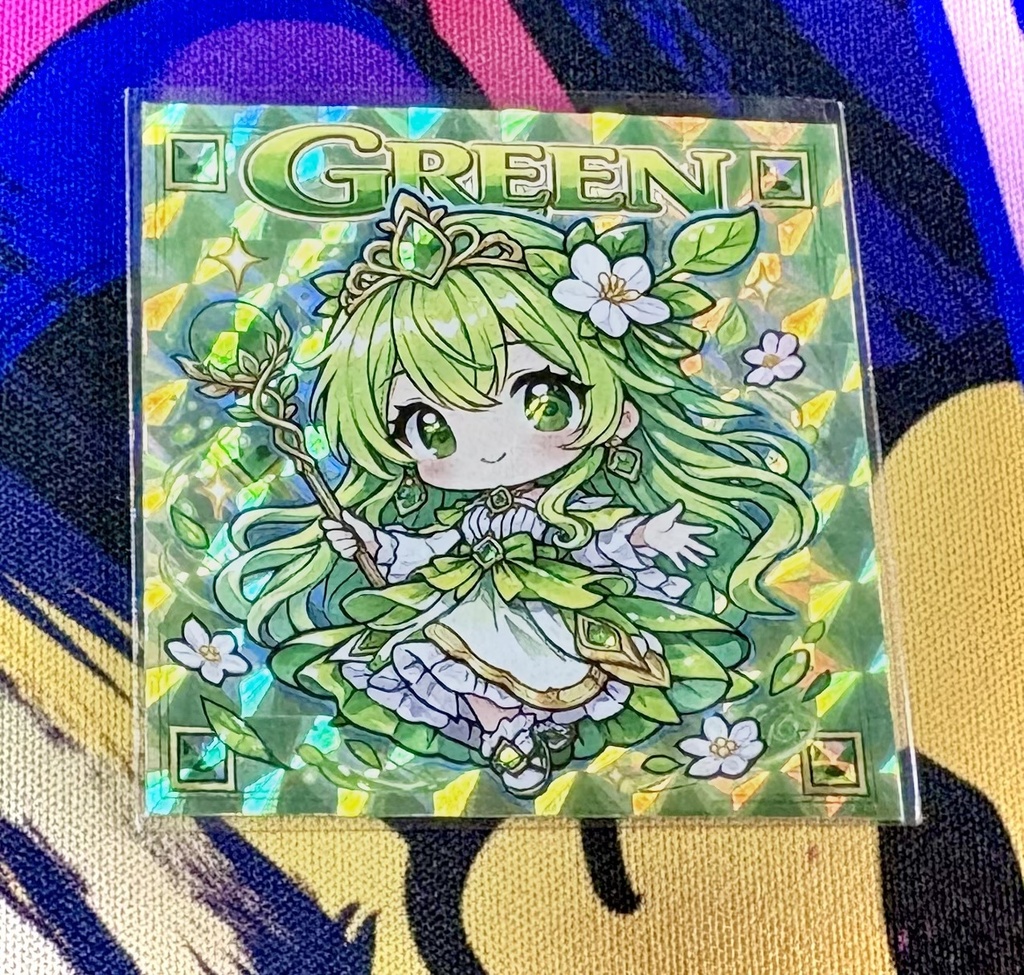 GREEN【COLORS〜季節のシール〜4月】