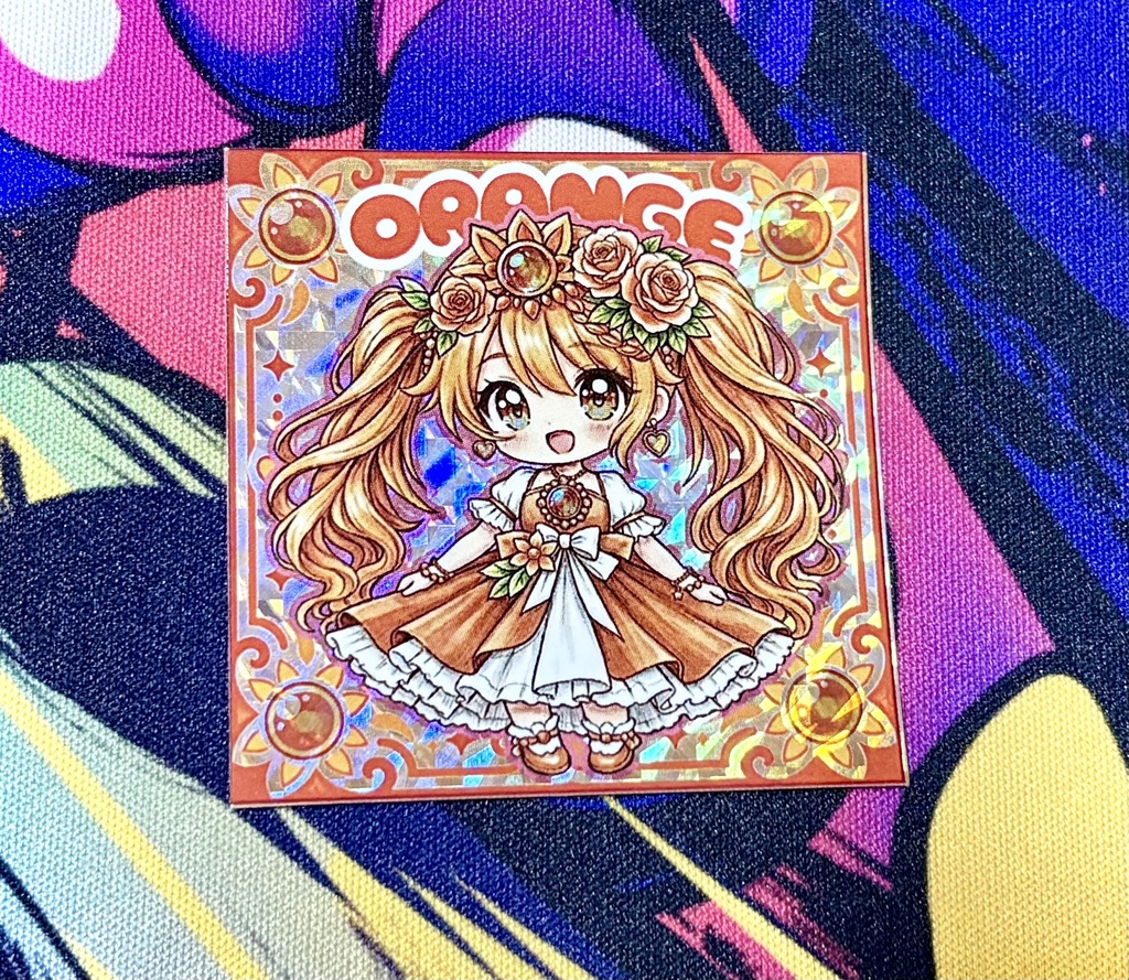 ORANGE【COLORS〜季節のシール〜5月】