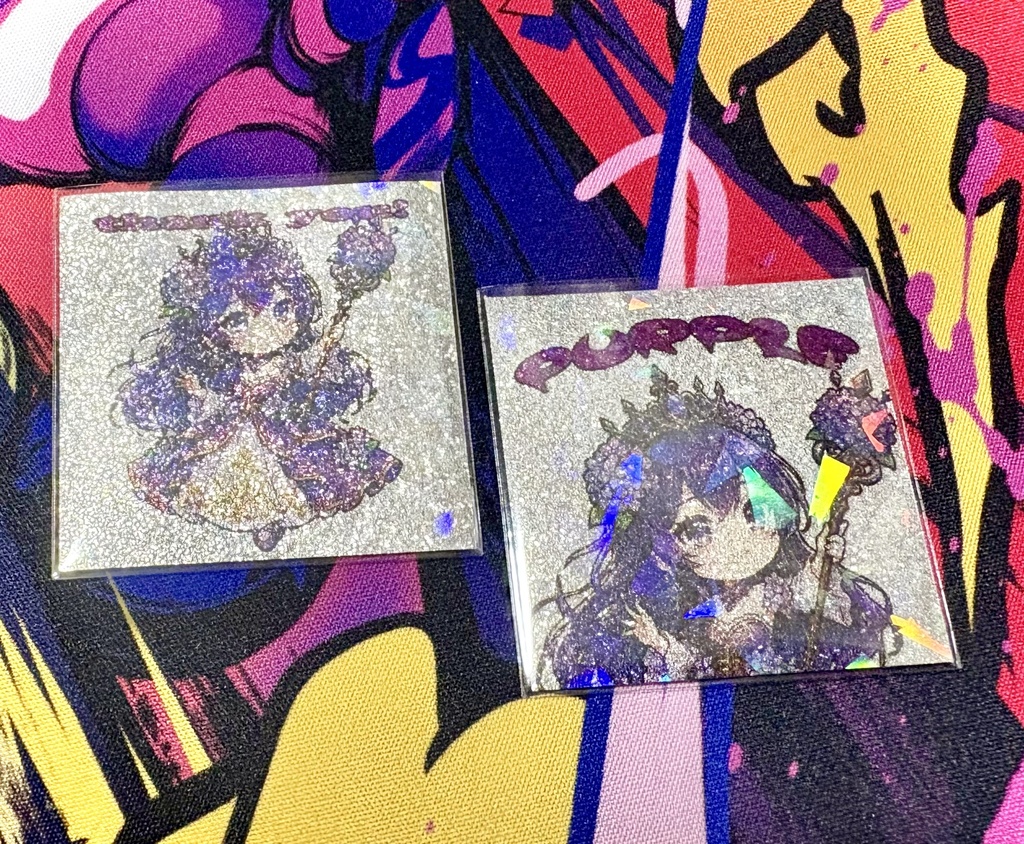 PURPLE【COLORS〜季節のシール〜6月】