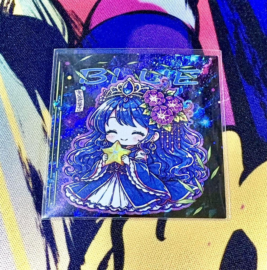 BLUE【COLORS〜季節のシール〜7月】