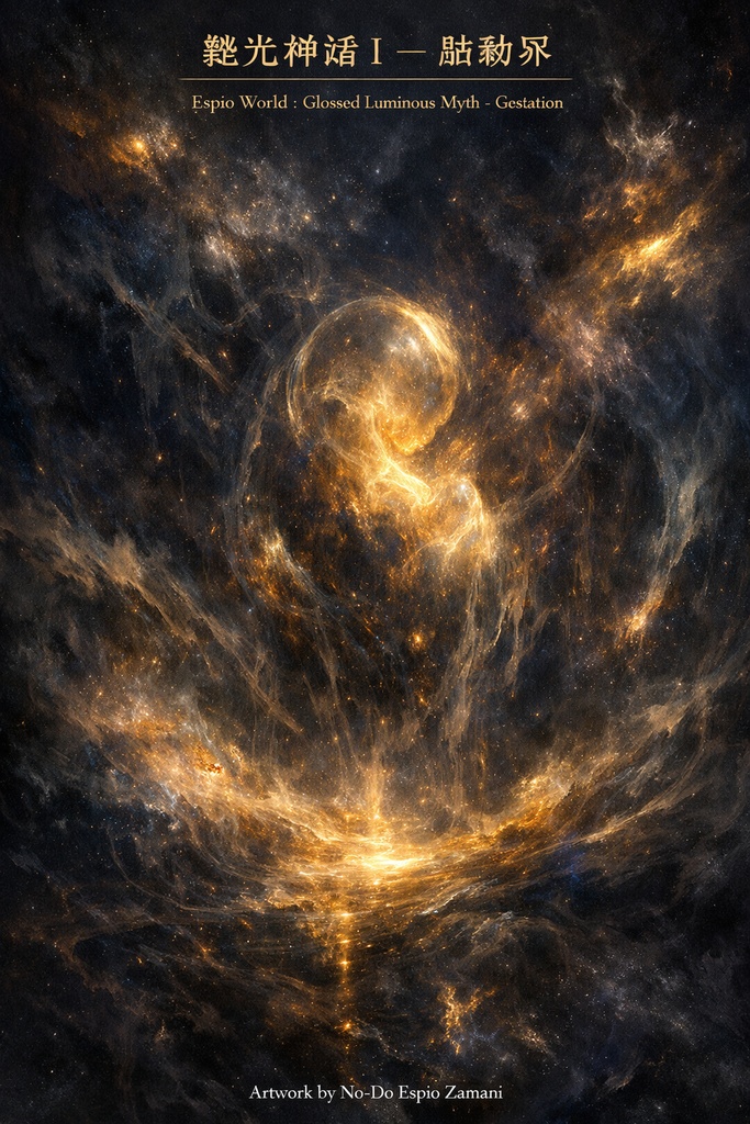 《艶光神話 ― 観測三章》  Espio World : Glossed Luminous Myth — The Three Acts of Observation