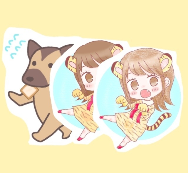 くそでかシール3枚セット