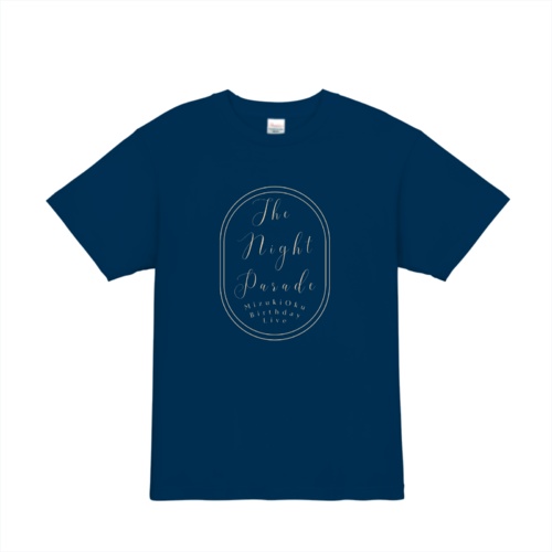 【サイン+メッセージ入り】Tシャツ(XL)『The Night Parade』