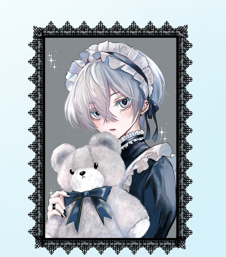 ステッカーメイド男子