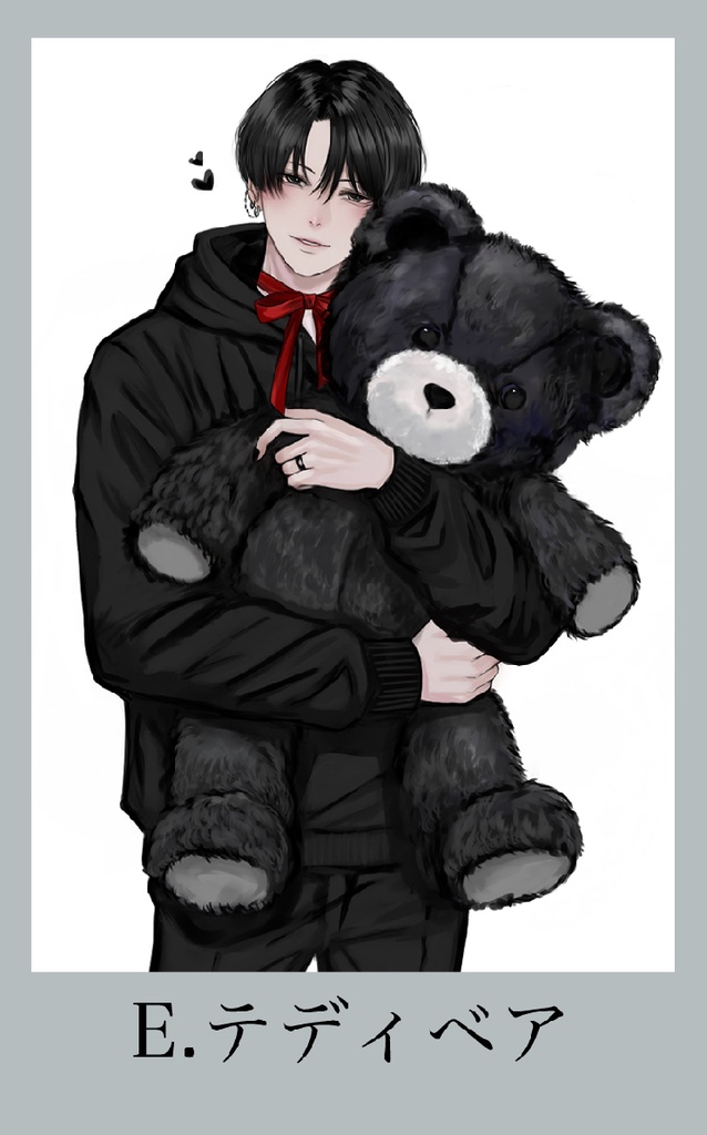 ポストカードEテディベア