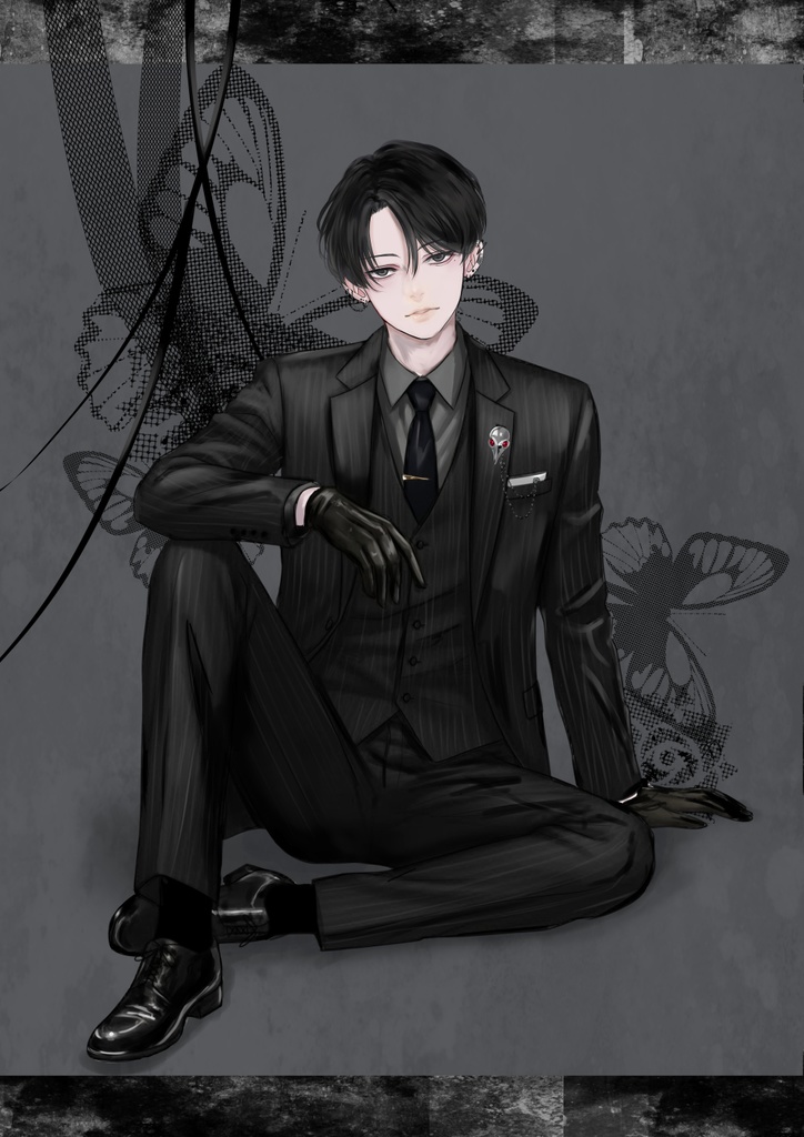 スーツ男子イラスト集