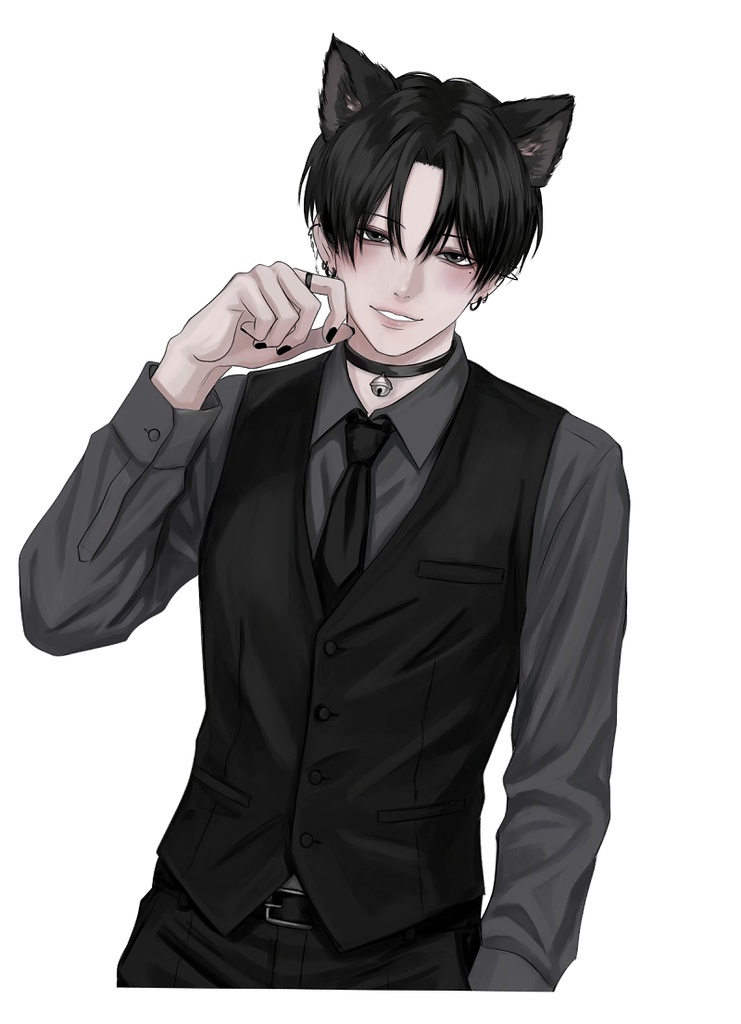 ステッカー猫ヤンデレ