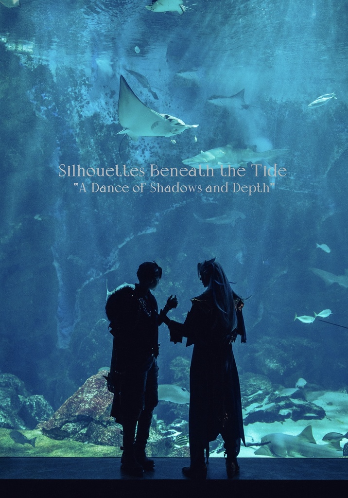 Silhouettes Beneath the Tide “A Dance of Shadows and Depth” ヌヴィレット×リオセスリ コスプレ写真集