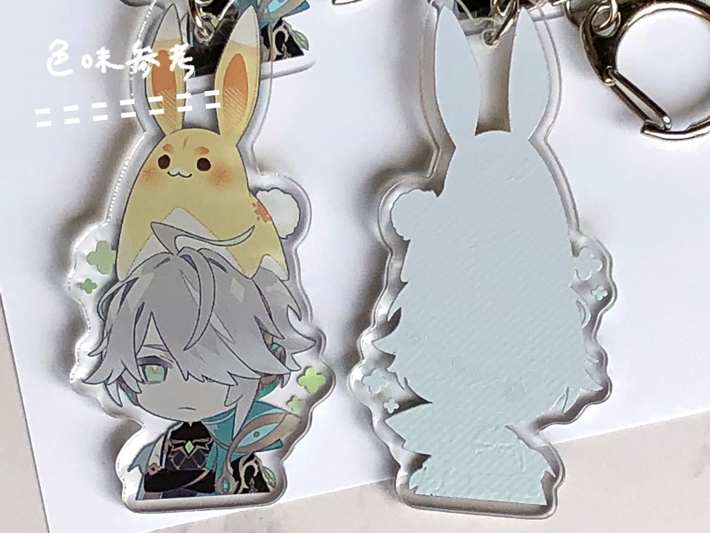 アルハイゼン&ユェーグェイアクリルキーホルダー(3月)