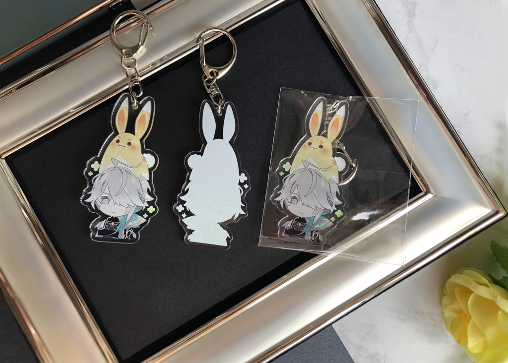 アルハイゼン&ユェーグェイアクリルキーホルダー(3月)