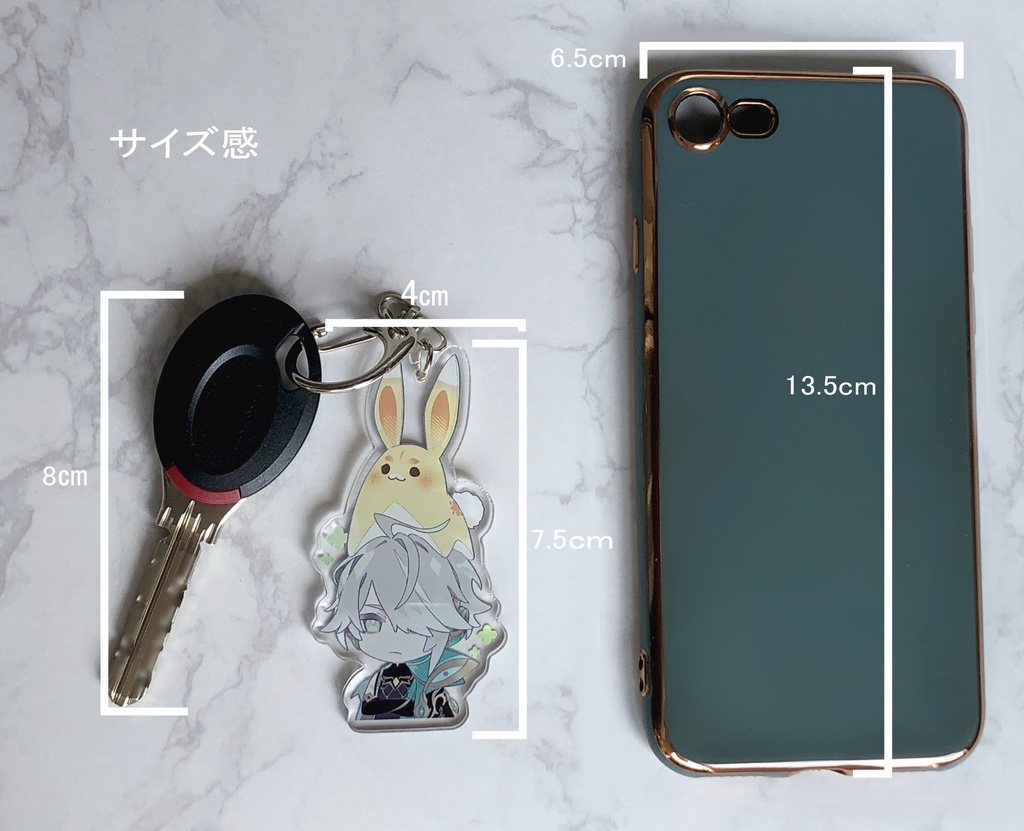 アルハイゼン&ユェーグェイ アクリルキーホルダー(4月)