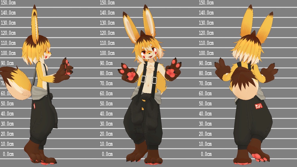 オリジナル3Dモデル【パンケピ 】