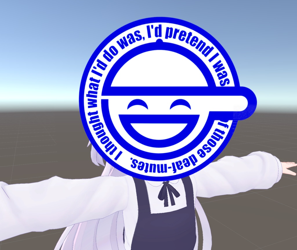[VRChat向け] 笑い男シェーダー