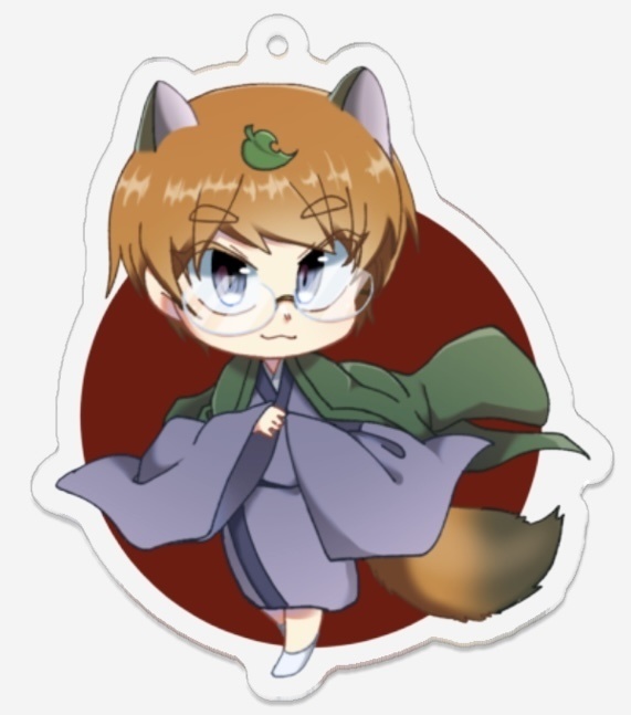 立海D1アクキー(獣耳)