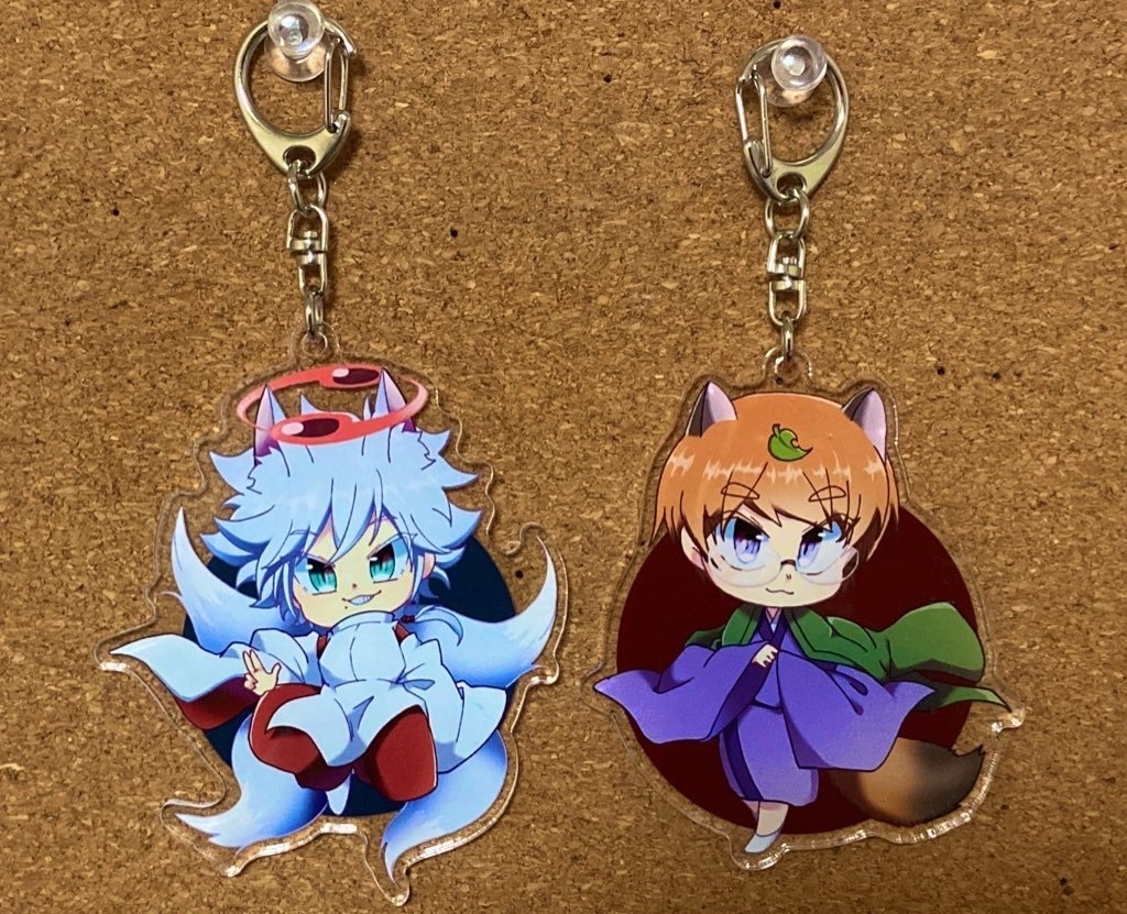 立海D1アクキー(獣耳)