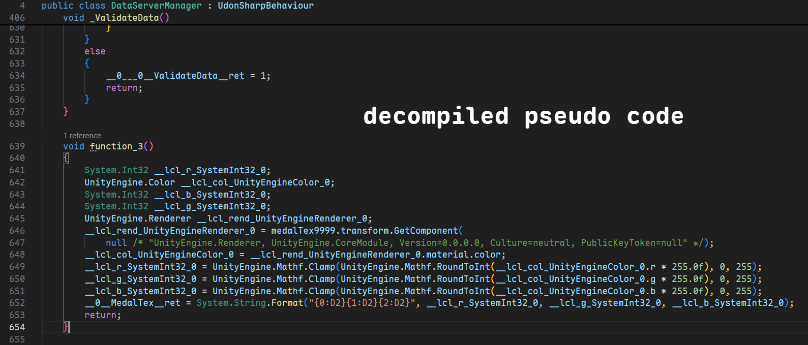 Udon Decompiler - paran3xus - BOOTH