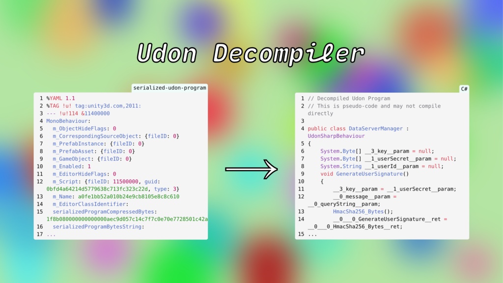 Udon Decompiler