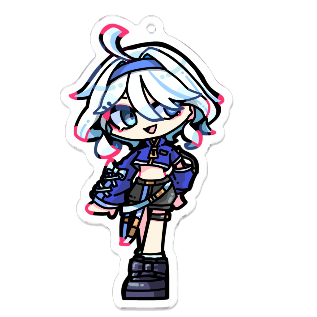 フリーナ アクリルキーホルダー