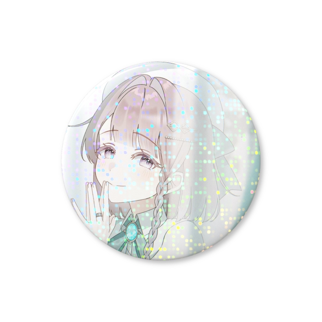 にしみやあき 缶バッジ