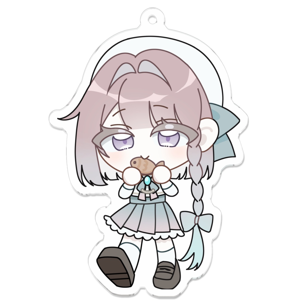 にしみやあき ミニキャラたい焼き アクキー