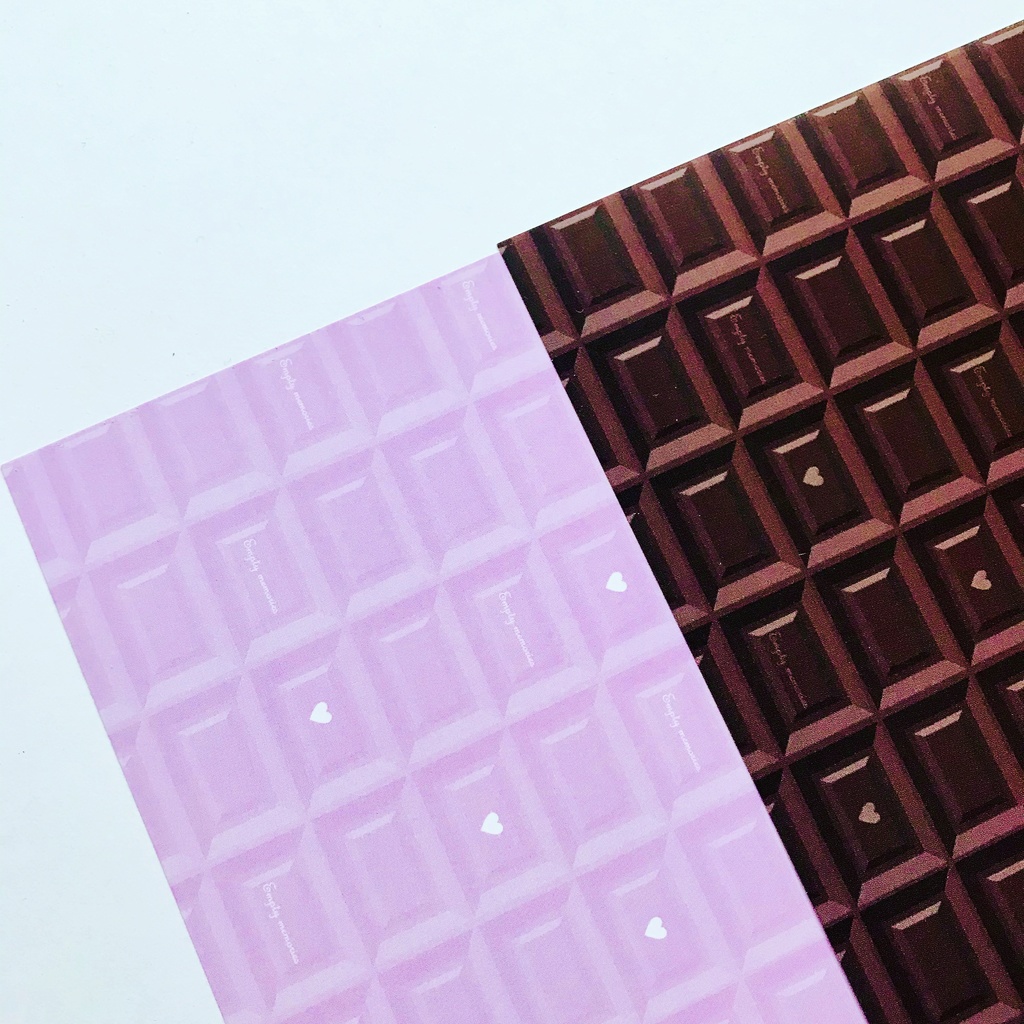 オリジナル　デザインペーパー　チョコレート　A4 2色セット