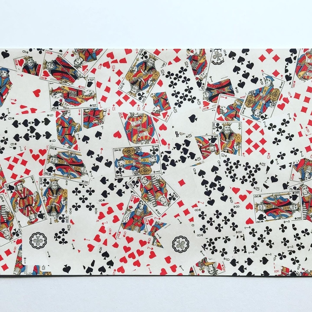 オリジナル　デザインペーパー　フランストランプ　A4 10枚