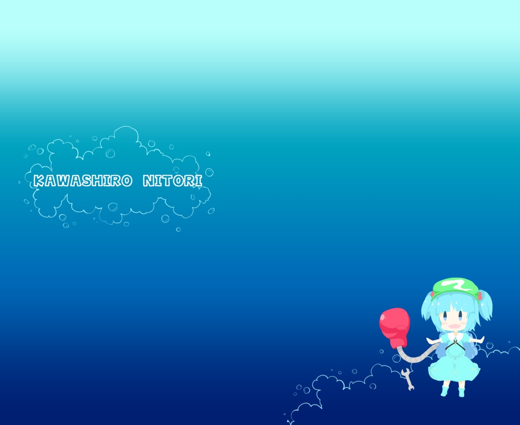 にとりちゃんiPhoneケース