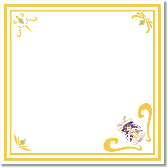 イツアリ　ミニハンカチ～アリス(術士)～
