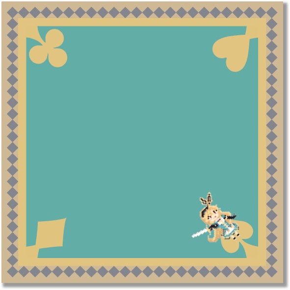 イツアリ　ミニハンカチ～アルターアリス～