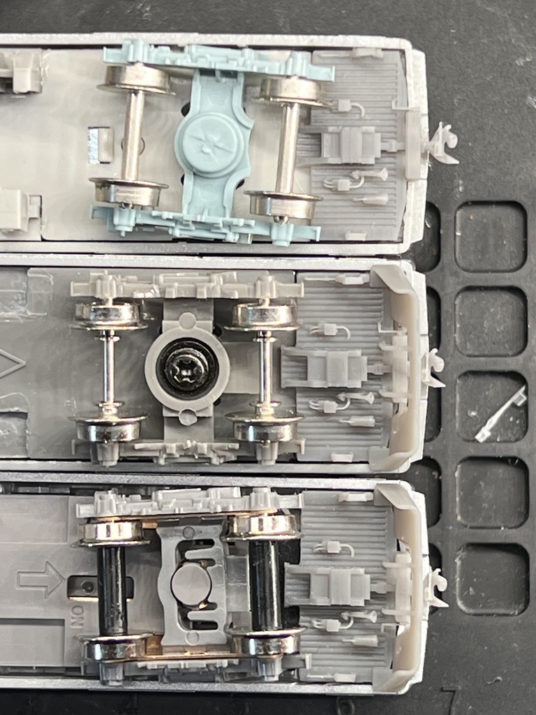 運転席下再現パーツ G社製3700形