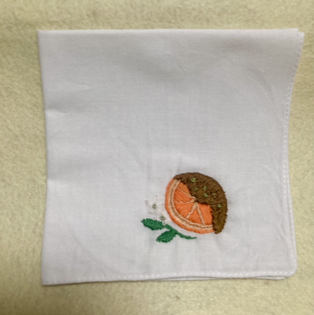 悪魔執事と黒い猫　概念ハンカチ　ナック　オランジェット　あくねこ