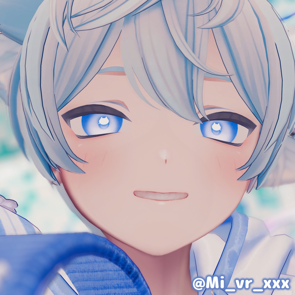 くうた-Kuuta-対応アイテクスチャ「もちかわねこの目」Kuuta eye texture