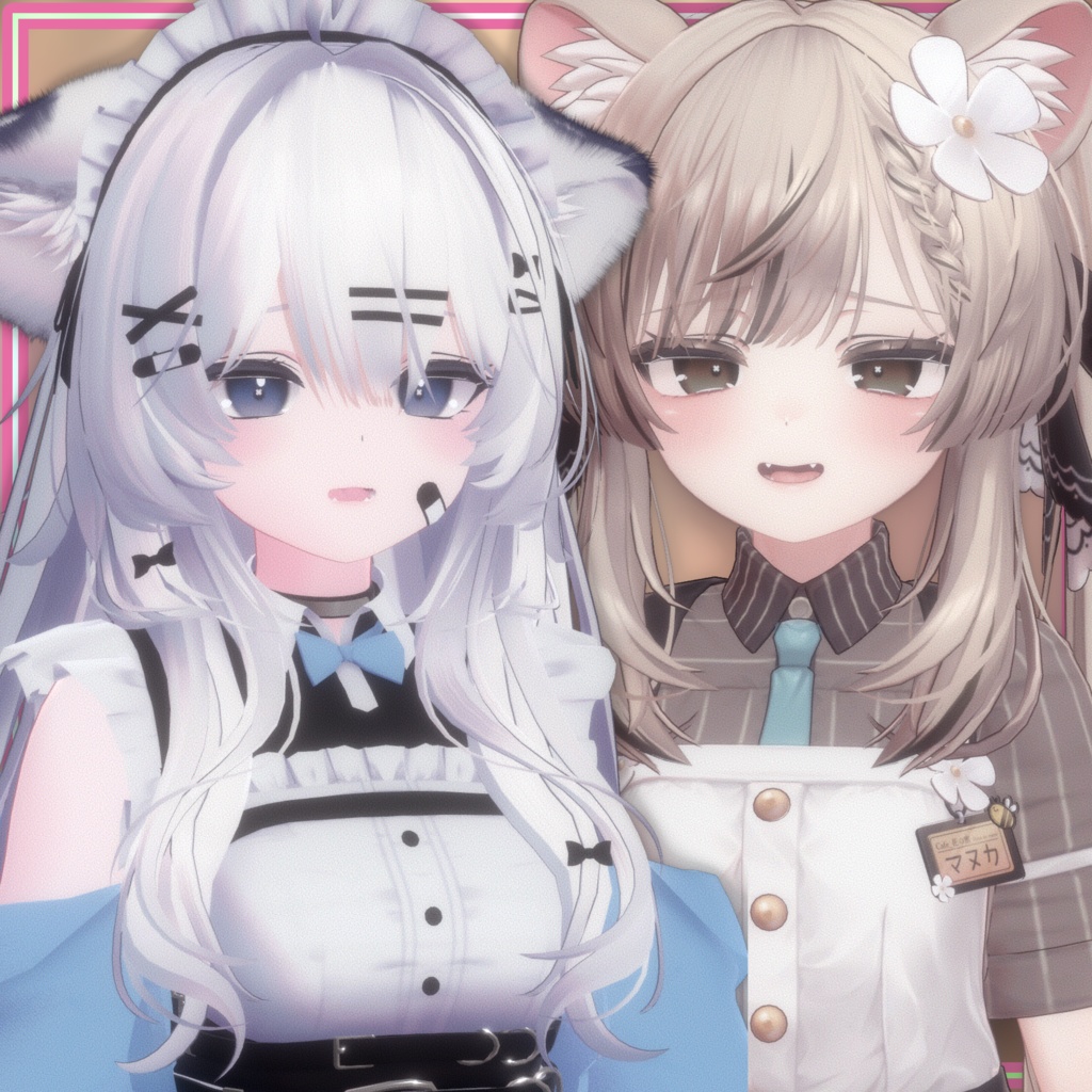 【6アバター】❤病み×かわ❤アイテクスチャ【14Color】