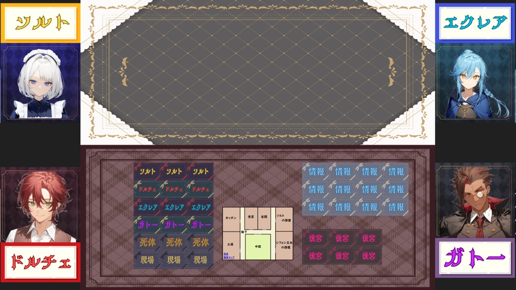 誉め言葉よりもプリン【4人用マダミス】