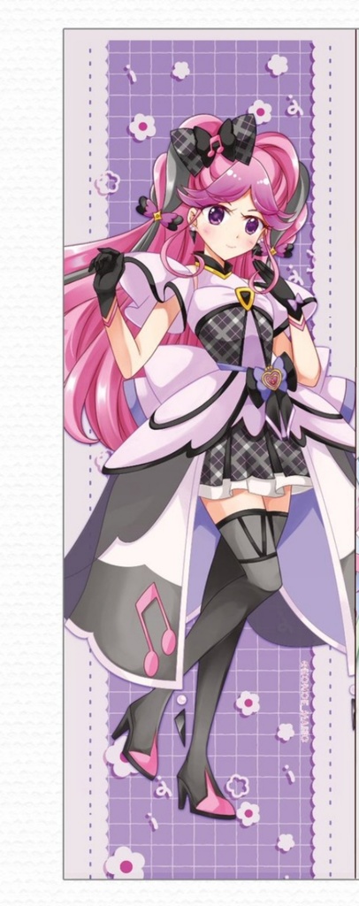 B2ハーフタペストリー　キュアキッス