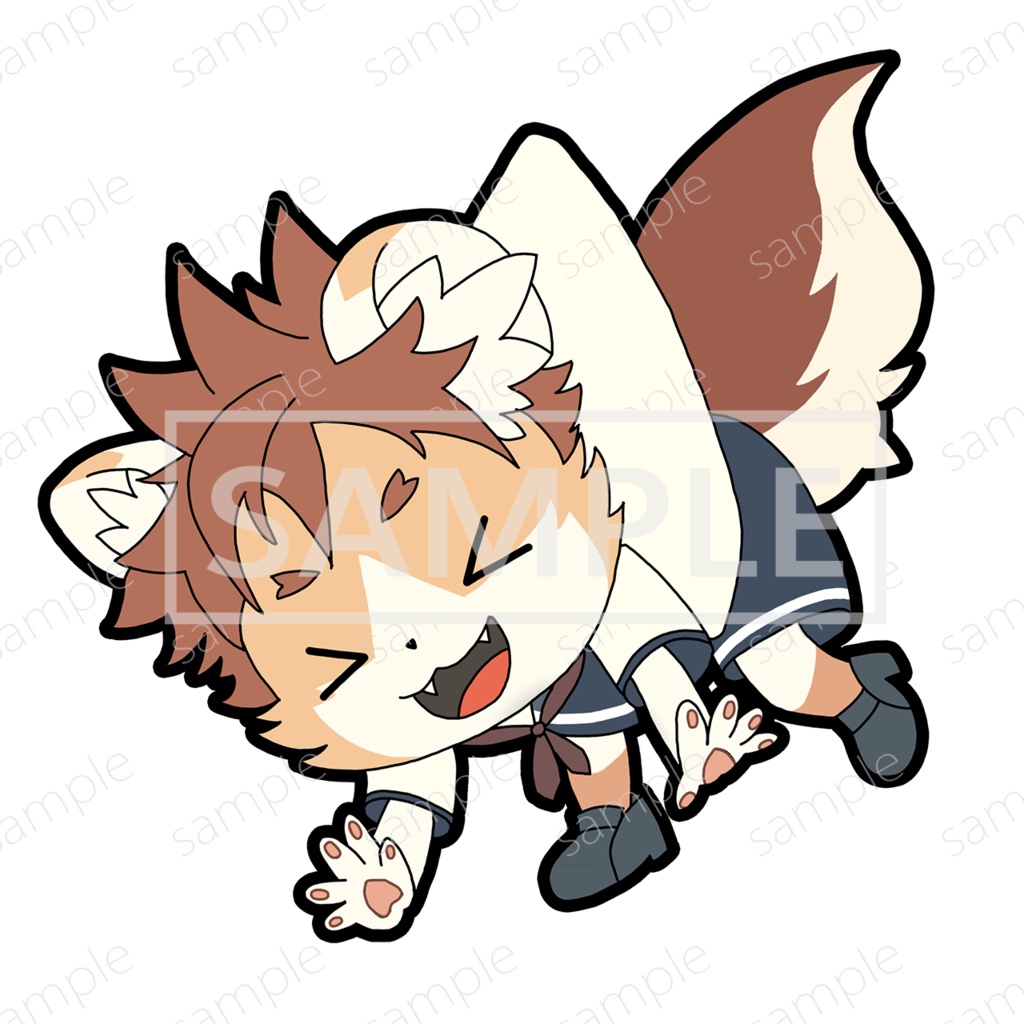 志摩 つままれ風アクリルキーホルダー