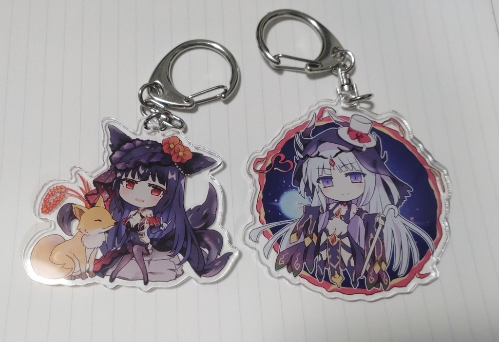 あやらぶアクキー2個セット