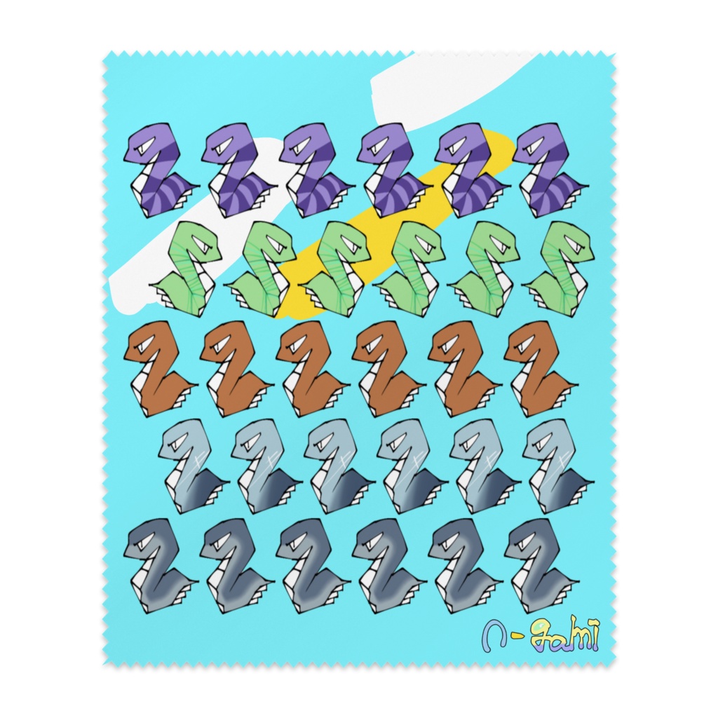 エヌガミさんメガネ拭き