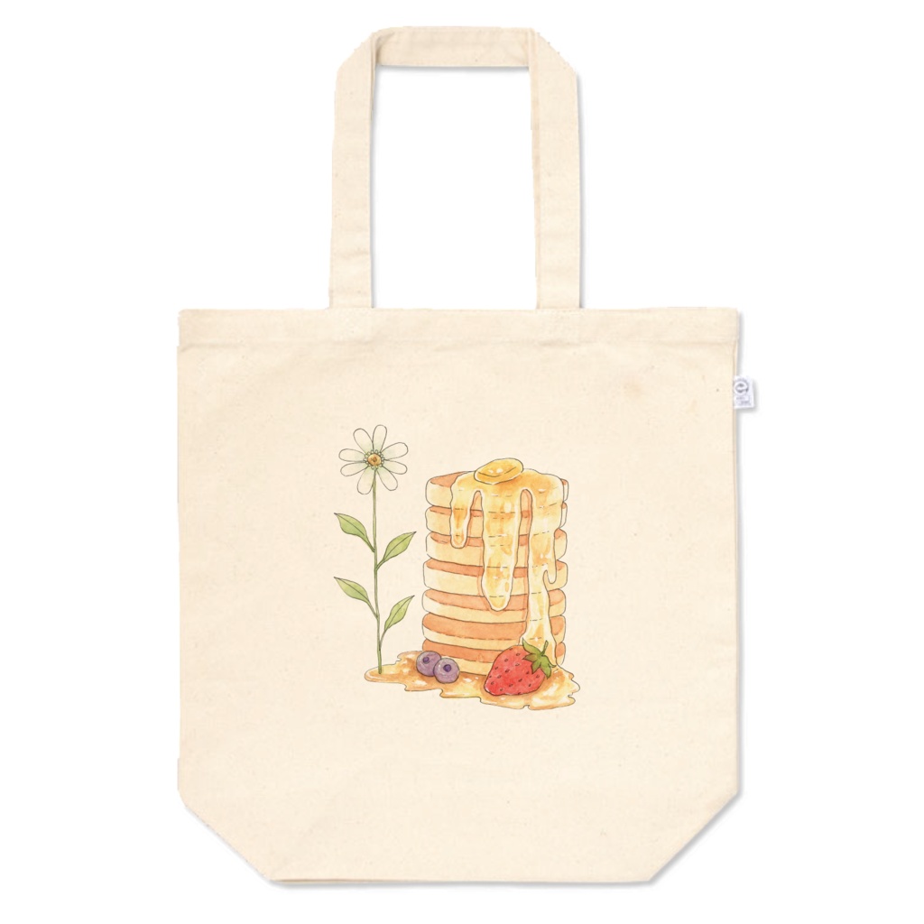 おやつ時間のパンケーキ