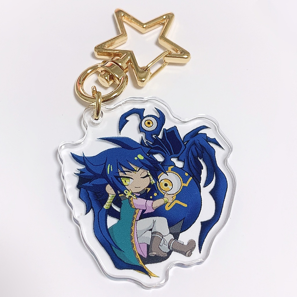 藍神&ヴィジャムだっこアクリルキーホルダー