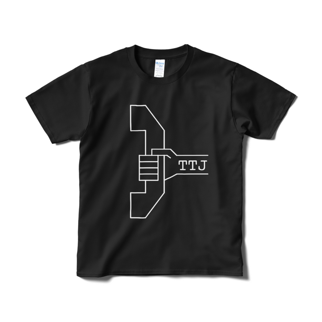 TTJ【Pick up the phone】Tシャツ(黒)