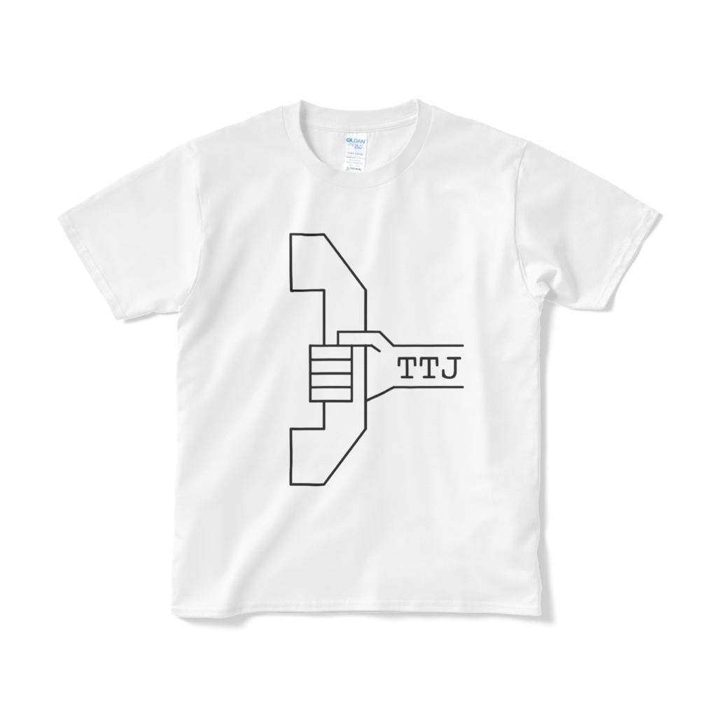 TTJ【Pick up the phone】Tシャツ(白)