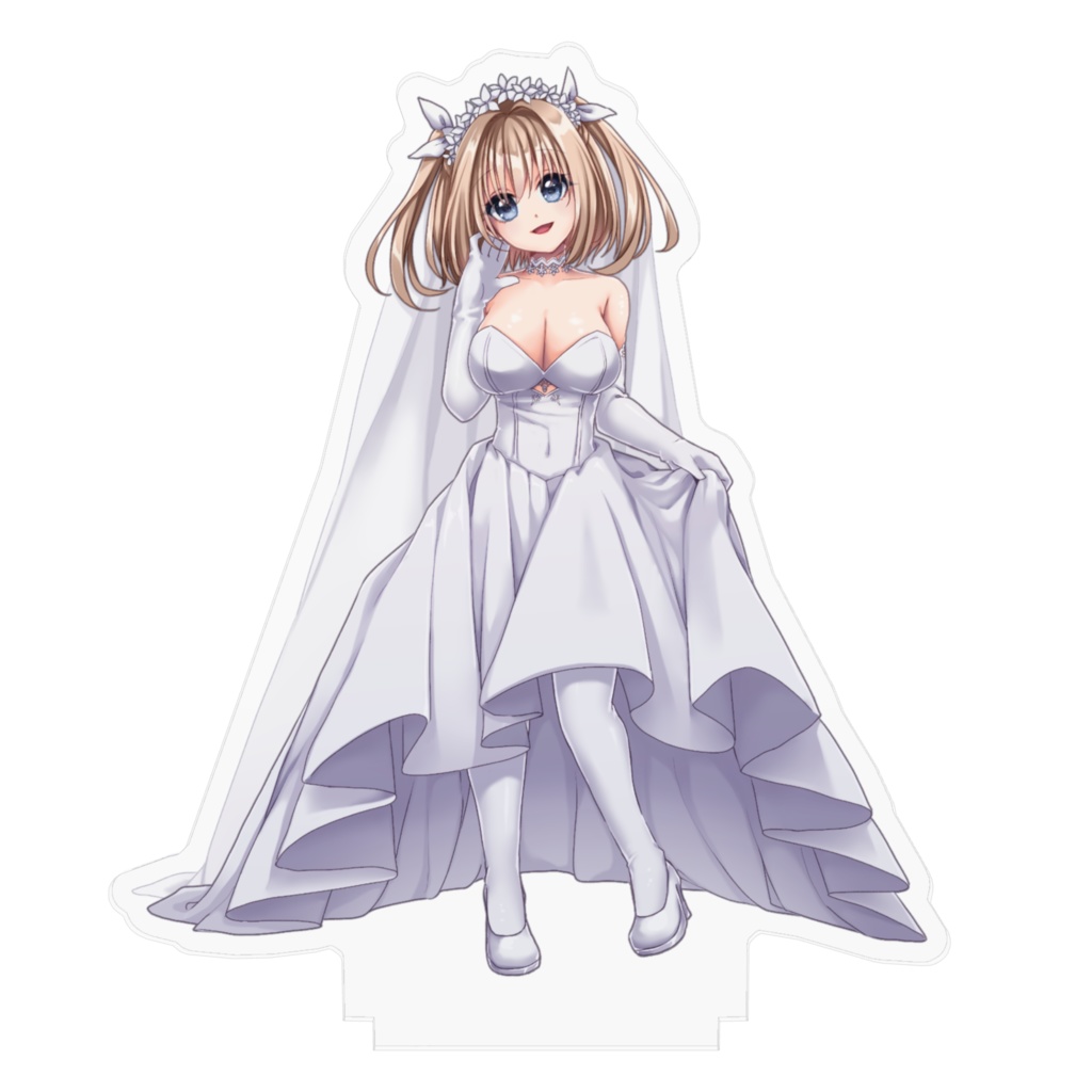サクラノ刻 恩田寧 ウェディングドレス姿アクリルスタンド