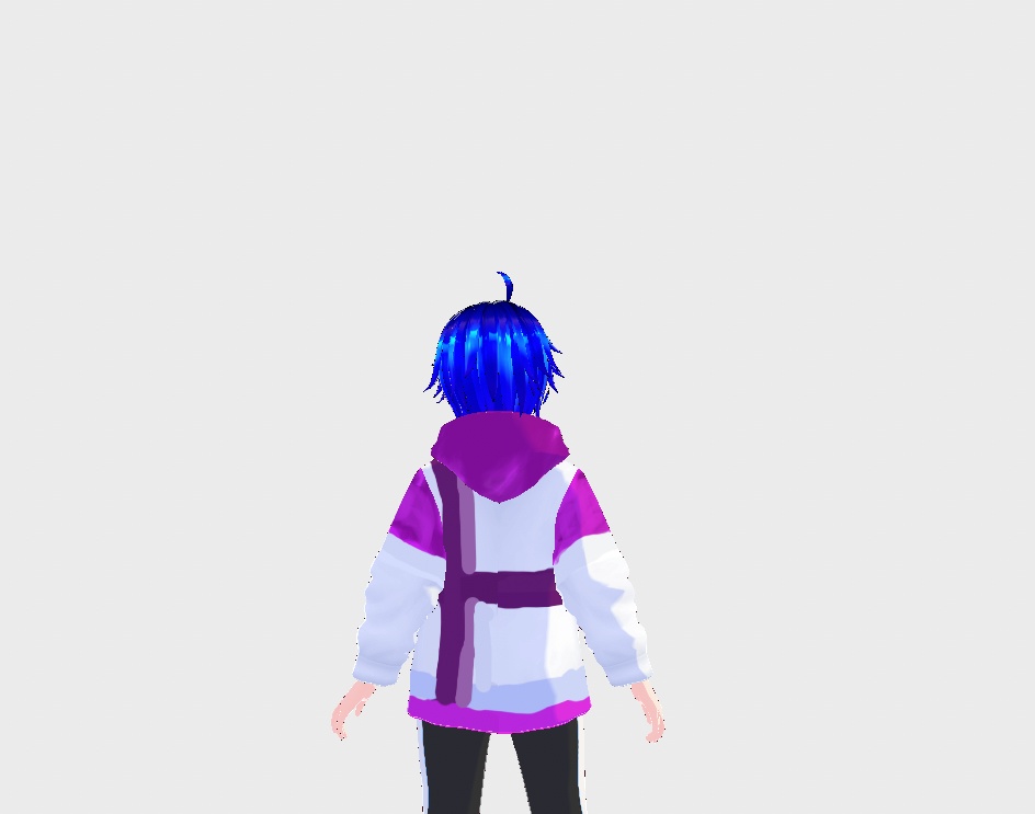 Purple Monster Hoodie Texture