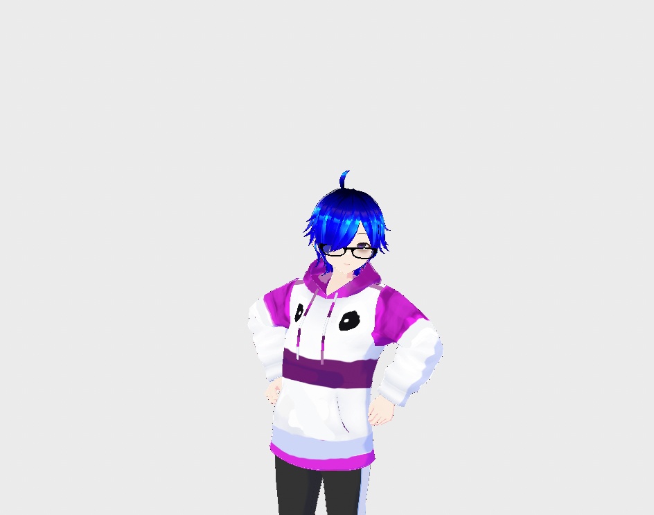 Purple Monster Hoodie Texture